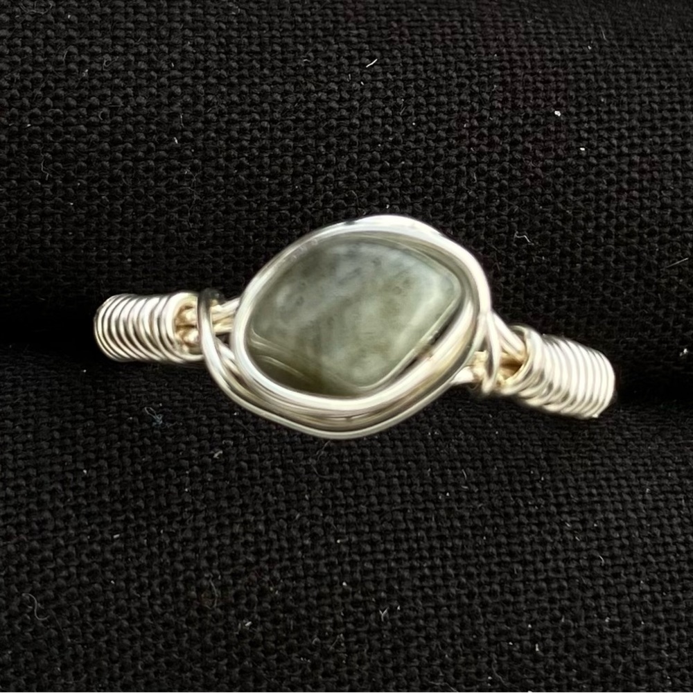 Crystal ring.